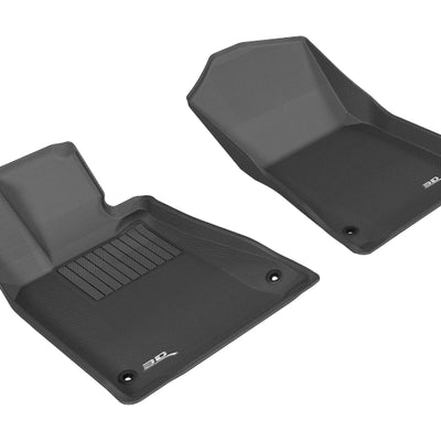 3D MAXpider 2013-2020 Lexus GS/GS Hybrid Kagu 1st Row Floormat - Black