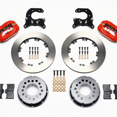 Wilwood Forged Dynalite P/S Rear Kit Red Small Ford 2.66in Offset