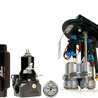 Aeromotive 11-17 Ford Mustang Drop In Kit (18037/15633/13134/12341) - Triple 450lph