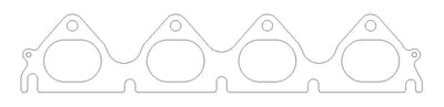 Cometic 94-00 Honda All B Series Exhaust Manifold Gasket .030 inch MLS 1.850 inch X 1.340 inch Port