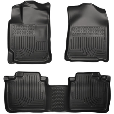 Husky Liners 13 Lexus ES300h / ES350 Weatherbeater Black Front & 2nd Seat Floor Liners