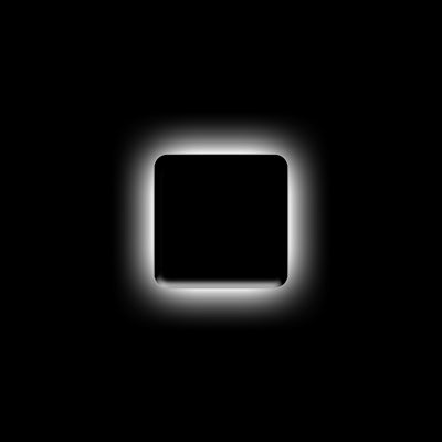 ORACLE Lighting Universal Illuminated LED Letter Badges - Matte Blk Surface Finish - I