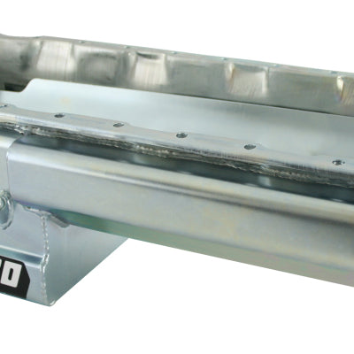 Moroso Chevrolet Big Block Mark IV Drag Race Baffled Power Pouch Wet Sump 6-7qt 8in Steel Oil Pan