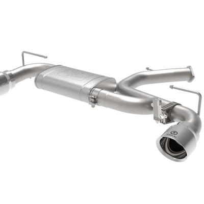 aFe Hyundai Veloster N 21-22 L4-2.0L (t) Takeda Axle-Back Exhaust System- Polished Tips