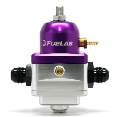Fuelab 529 Electronic EFI Adjustable FPR (1) -8AN In (1) -8AN Return - Purple