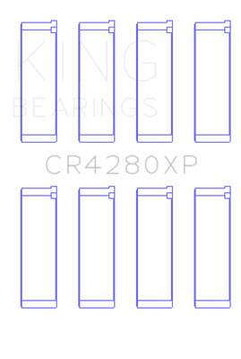 King Engine Bearings Subaru WRX/STi EJ20/EJ22/EJ25 48mm Rod (Size +0.5) Performance Rod Bearing Set