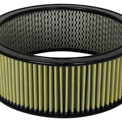 aFe MagnumFLOW Air Filters Round Racing PG7 A/F RR PG7 14OD x 12ID x 5H IN with E/M