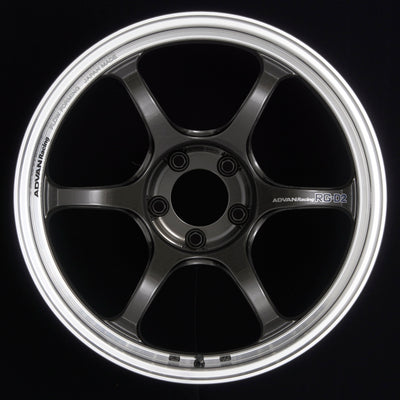 Advan RG-D2 18x9.0 +45 5x100 Machining and Black Gunmetallic Wheel