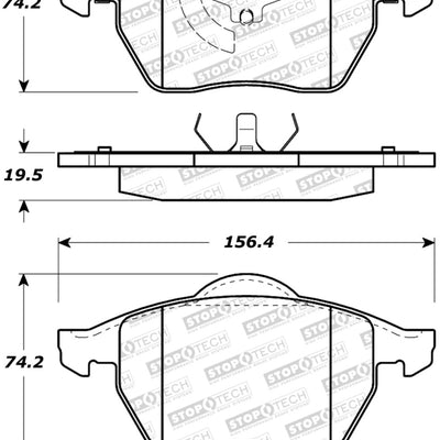 StopTech Street Brake Pads