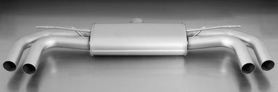 Remus 2012 Audi A3 3 Door Axle Back Exhaust (Tail Pipes Req)