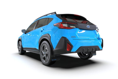 Rally Armor 24-25 Subaru Crosstrek Black UR Mud Flap Grey Logo