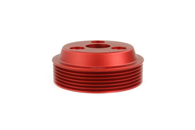 PERRIN 15-21 Subaru WRX / 18-20 Crosstrek / 14-18 FXT Lightweight Water Pump Pulley - Red