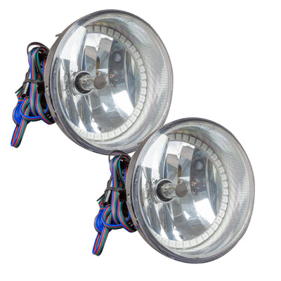 Oracle Lighting 07-13 Toyota Tundra Pre-Assembled LED Halo Fog Lights -Blue