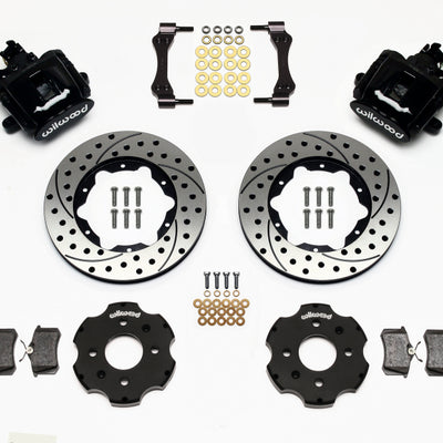 Wilwood Combination Parking Brake Rear Kit 11.00in Drilled Civic / Integra Disc 2.39 Hub Offset