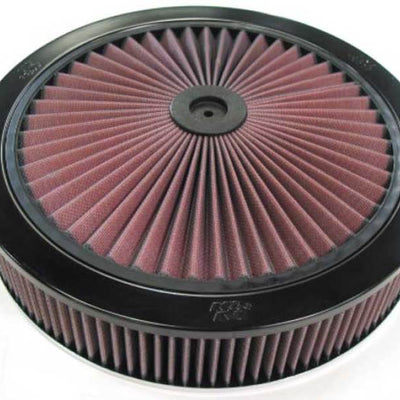 K&N X-Stream Top Assembly 14in OD 5.125in Neck Flange 3.063in H