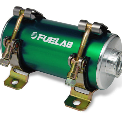 Fuelab Prodigy High Flow Carb In-Line Fuel Pump w/External Bypass - 1800 HP - Green
