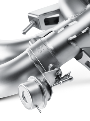 Akrapovic 10-14 AMG SLS Coupe/Roadster Evolution Line Cat Back (Titanium) w/ Carbon Tips