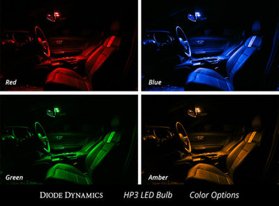 Diode Dynamics 194 LED Bulb HP3 LED - Blue Short (Single)