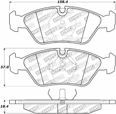 StopTech Performance Brake Pads