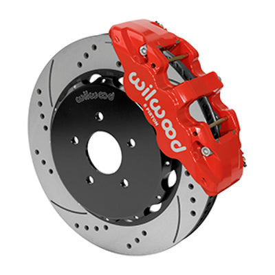 Wilwood Narrow Superlite 4R Rear Big Brake Kit Mopar/Dana 14in Drilled/Slotted Rotor