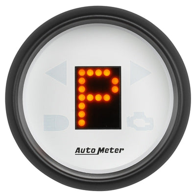 Autometer Phantom 2-1/16in (P/R/N/D/L/OD/O/5/4/3/2/1) Digital Gear Position Gauge