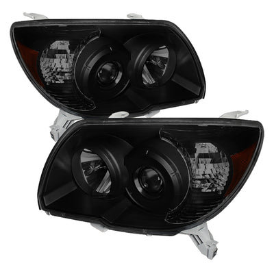 xTune Toyota 4Runner 06-09 Crystal Headlights Black Smoked HD-JH-T4R06-AM-BSM