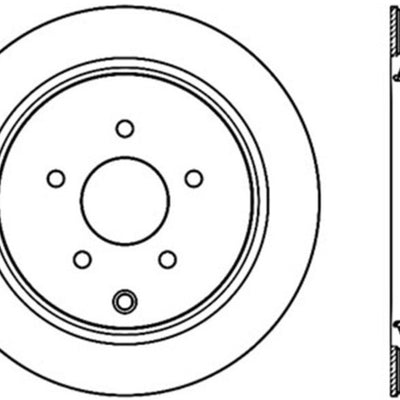 Stoptech Nissan / Infinit CRYO-STOP Brake Rotor