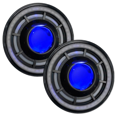 ORACLE Lighting 0718 Jeep Wrangler JK Oculus 7in ColorSHIFT Bi-LED Projector Headlights