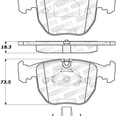 StopTech Street Brake Pads