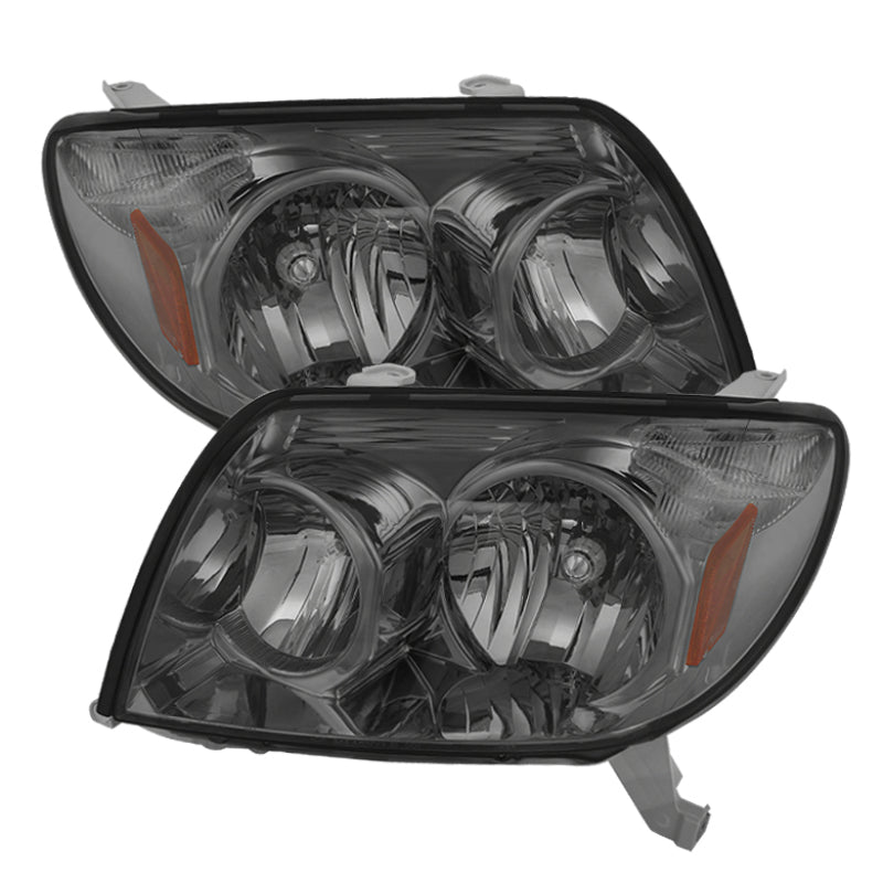 xTune Toyota 4Runner 03-05 Crystal Headlights Smoke HD-JH-T4R03-AM-SM