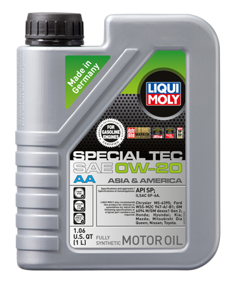 LIQUI MOLY 1L Special Tec AA Motor Oil SAE 0W20