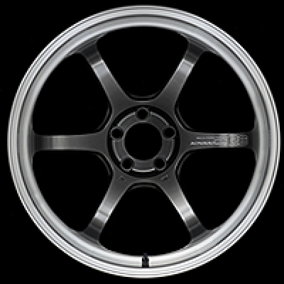 Advan R6 20x10.5 +34mm 5x120 Machining and Racing Hyper Black Wheel