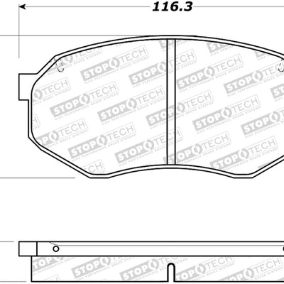 StopTech Street Brake Pads