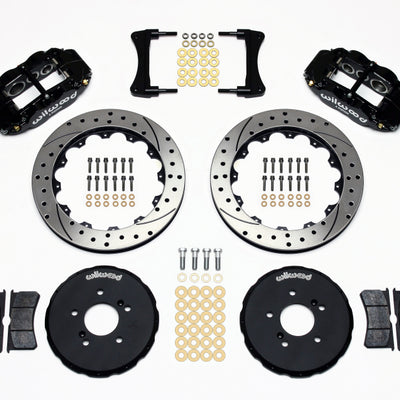 Wilwood Narrow Superlite 6R Front Hat Kit 12.88in Drilled Honda S2000