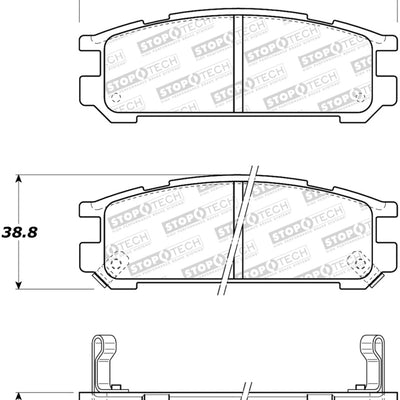 StopTech Street Brake Pads