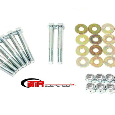 BMR 78-87 G-Body Control Arm Hardware Kit Rear Upper And Lower - Zinc plated