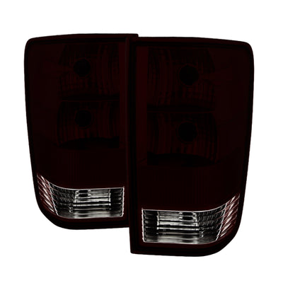 xTune Nissan Titan 04-15 OEM Style Tail Light Red Smoked ALT-JH-NT04-OE-RSM