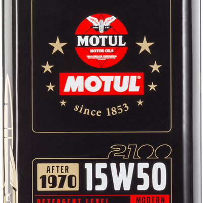 Motul 15W50 Classic 2100 Oil - 10x2L