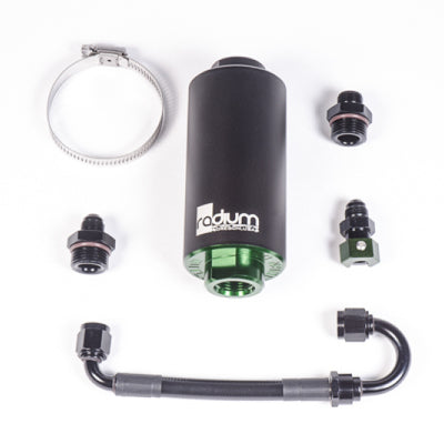Radium Engineering Porsche 996/997.1 AWD Fuel Filter Kit w/ 10 Micron Stainless Filter