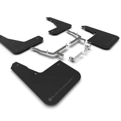 Rally Armor 19-25 Ford Focus ST MK4 Black UR Mud Flap w/Grey Logo