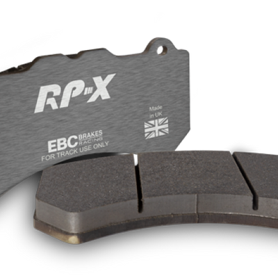 EBC Racing 2021+ BMW M3/M4 (G80/G82) / 2023+ BMW M2 (G87) RP-X Race Front Brake Pads