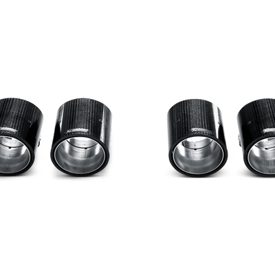 Akrapovic 07-13 BMW M3 (E90/E92/E93) Tail Pipe Set (Carbon)