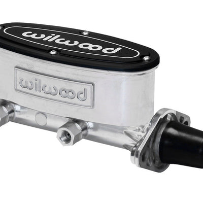 Wilwood High Volume Tandem Master Cylinder - 1in Bore Ball Burnished