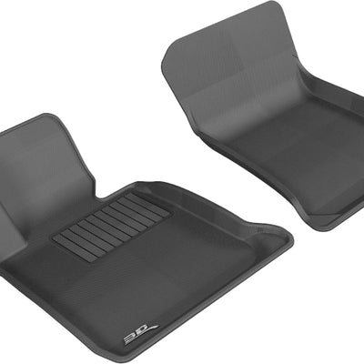 3D MAXpider 2012-2015 BMW X1 E84 Kagu 1st Row Floormat - Black