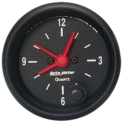 Autometer Z Series 52mm Electric Clock