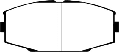 EBC 86-92 Toyota Supra 2.8 Yellowstuff Front Brake Pads