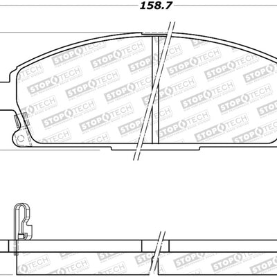 StopTech Street Brake Pads