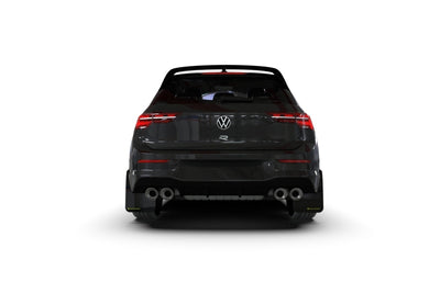 Rally Armor 22-25 VW MK8 Golf GTI/R Black UR Mud Flap w/Red Logo