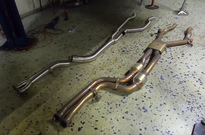 VRSF High Flow Single Mid-pipe Upgrade - 15-19 BMW M3/M4