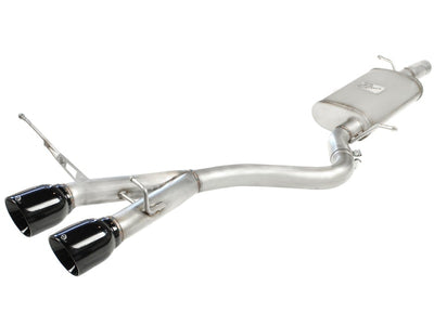 aFe MACHForce XP Exhaust 304SS Cat-Back w/ Black Tips 2008 VW Golf R32 V5 3.2L